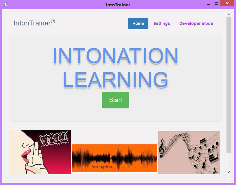 «IntonTrainer» - компьютерная система обучения интонации устной речи